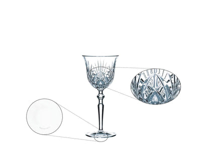 Nachtmann  Palais Large White Wine Stw Set'6