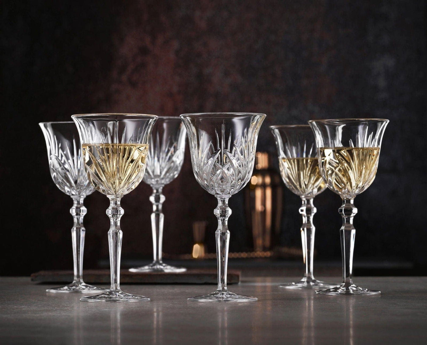 Nachtmann  Palais Large White Wine Stw Set'6