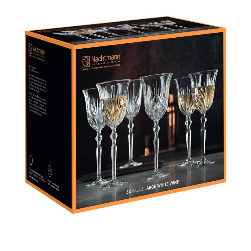 Nachtmann  Palais Large White Wine Stw Set'6