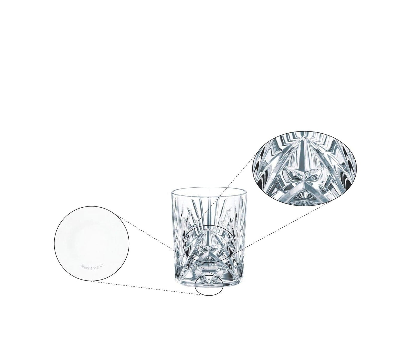 Nachtmann Palais Whisky Tumbler Set'6