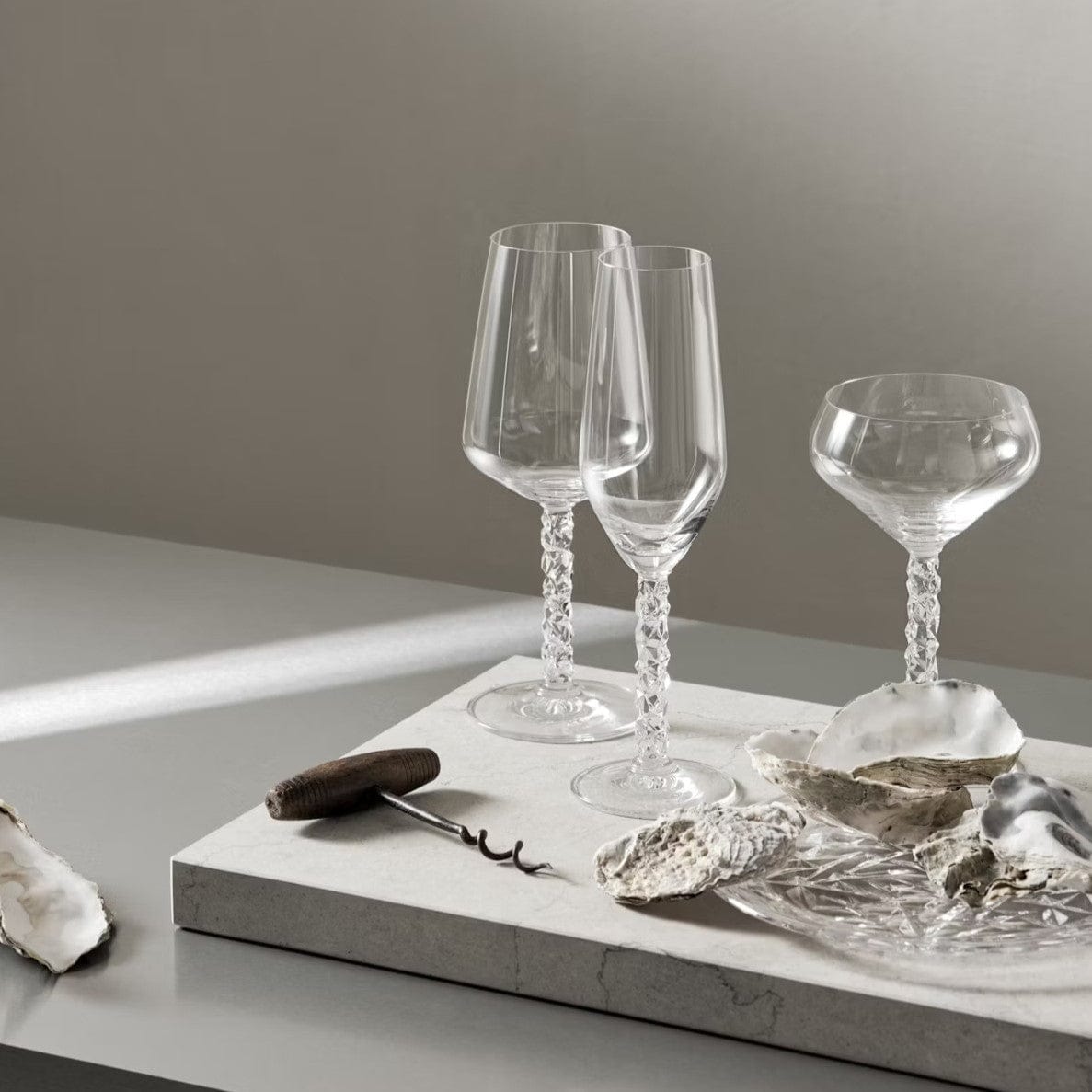 Nachtmann Pebbles Champagne Set’6