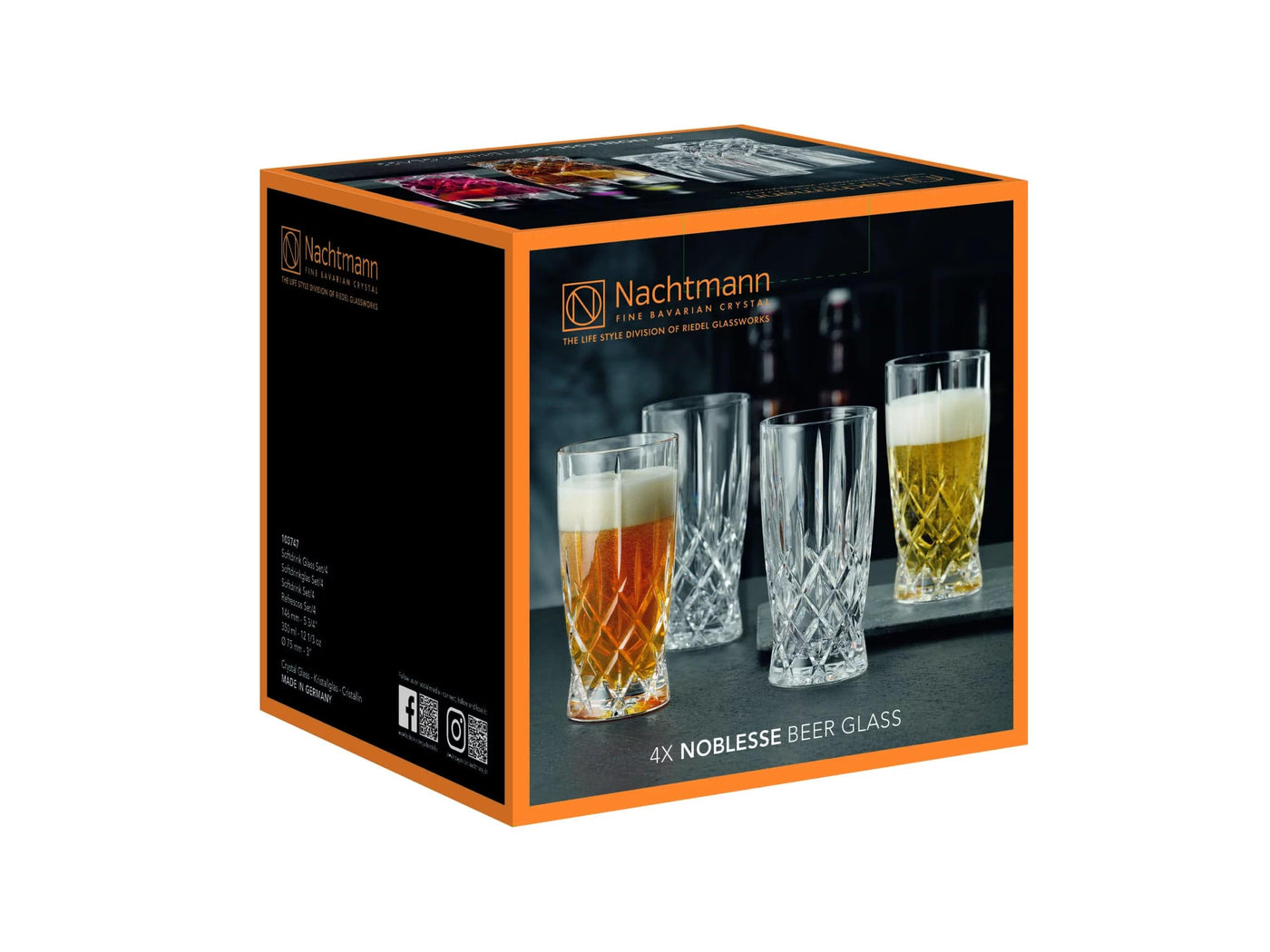 Nachtmann Water Glass 4 Pcs Set