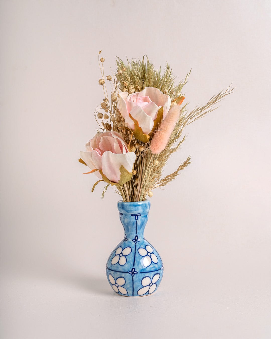 Nila Handpainted Ceramic Mini Vase
