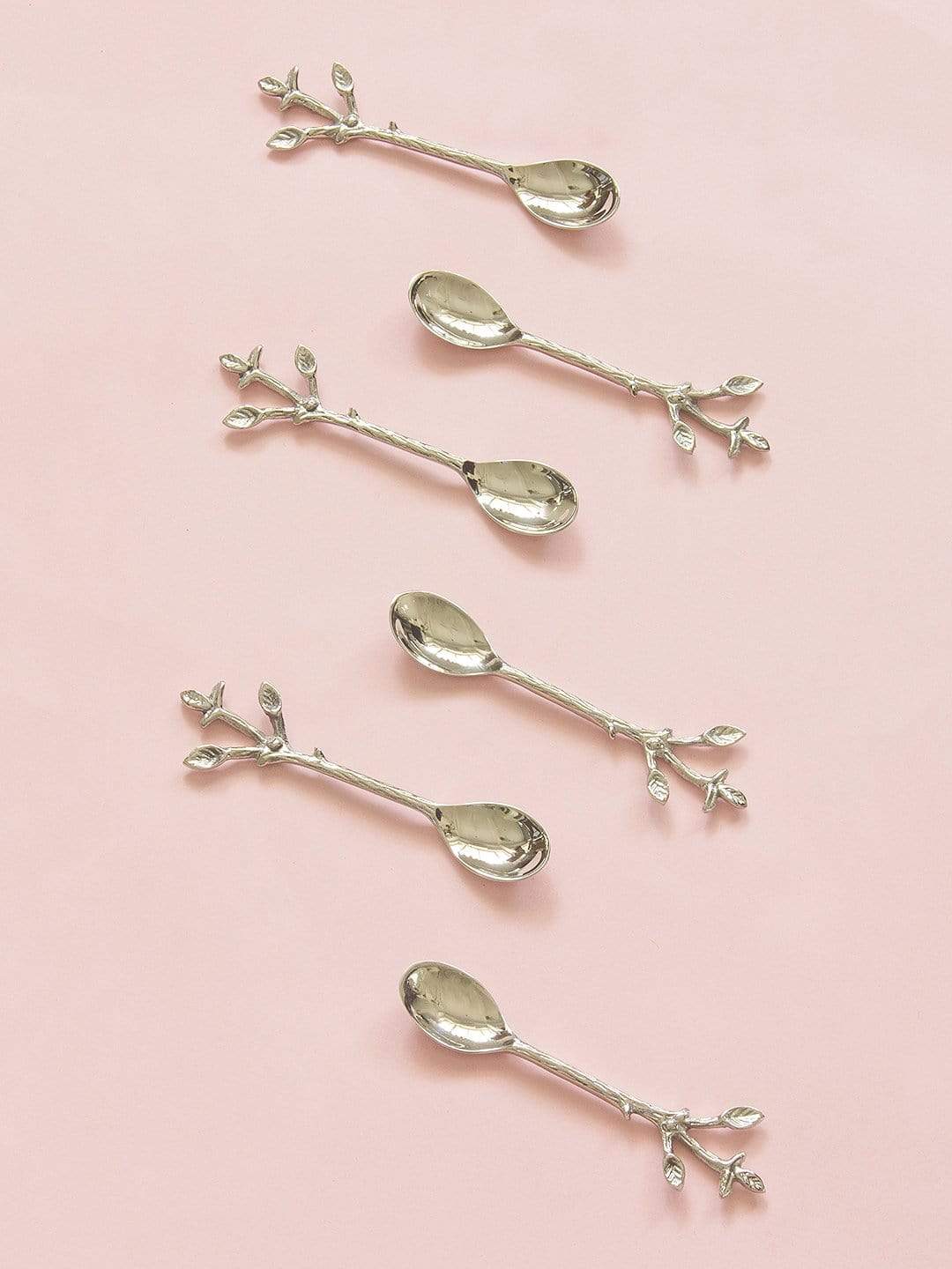 Not So Leaf Dessert Spoon - Set of 6