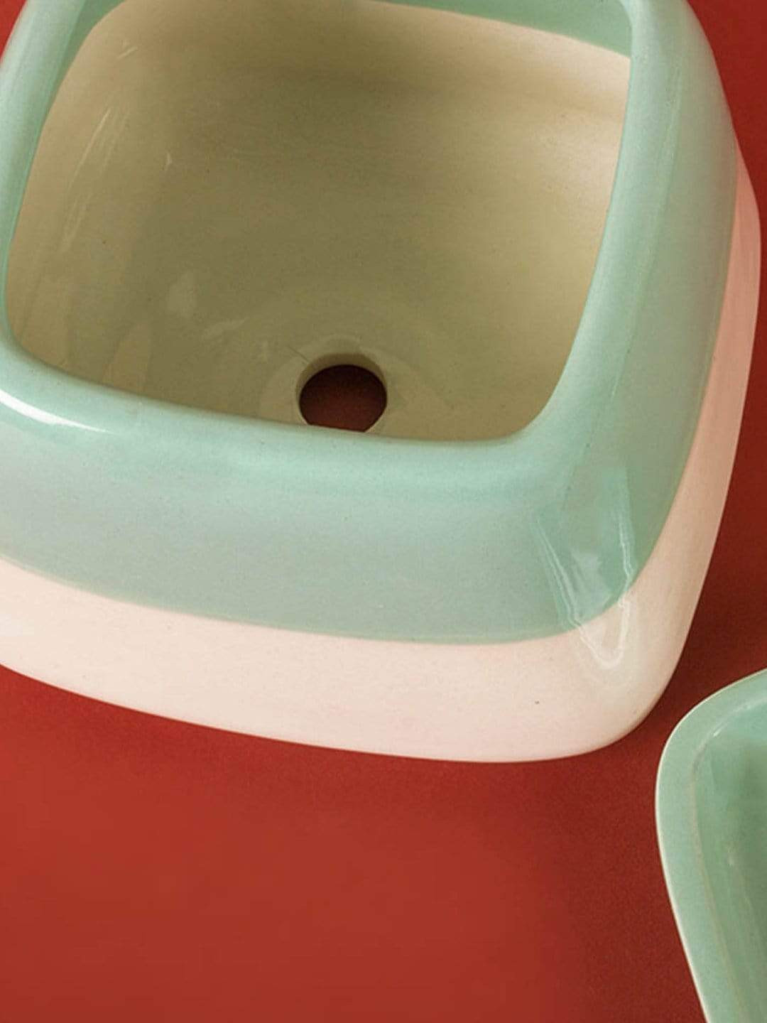 Nova Half N Half Ceramic Planter