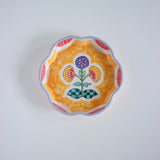Oasis Handpainted Flower Plate