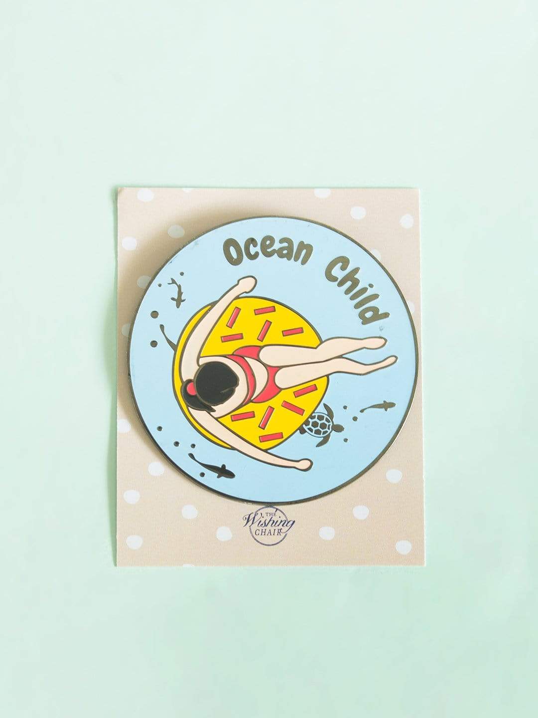 Ocean Child Fridge Magnet