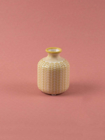 Ocre Bottle Vase