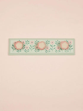 Oh So Floral Board Ceramic Knob Wall Hook