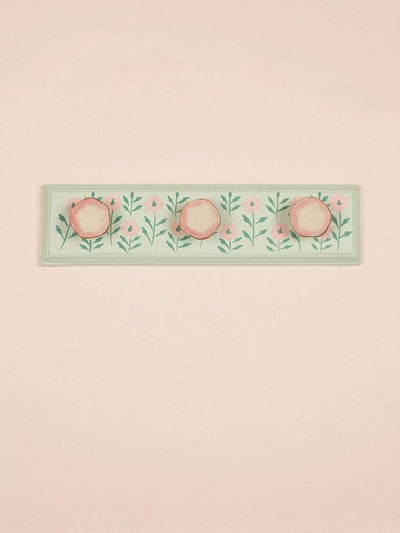 Oh So Floral Board Ceramic Knob Wall Hook