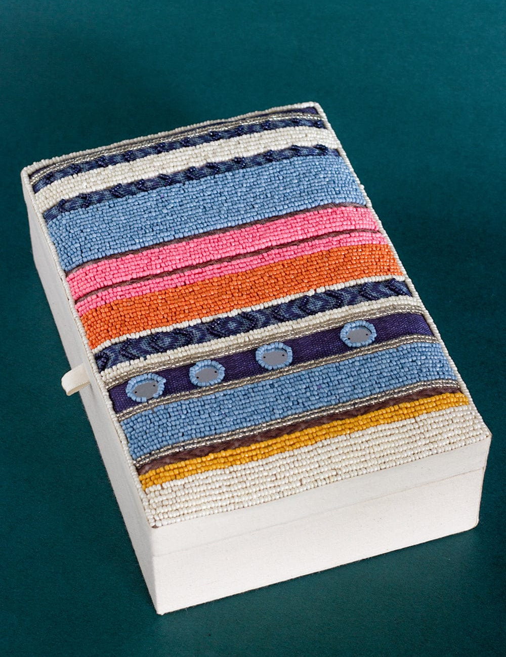 Olivia Beaded Jewellery Box