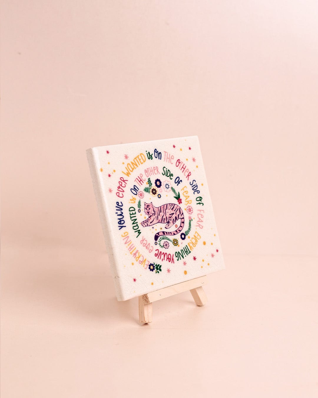 On the Other Side Tile Décor with stand Gift Box