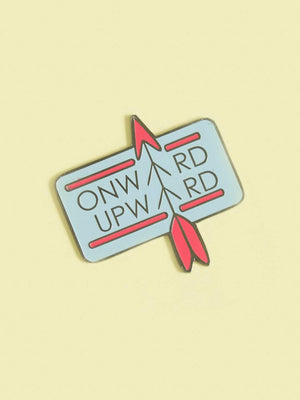 Onward Upward Fridge Magnet