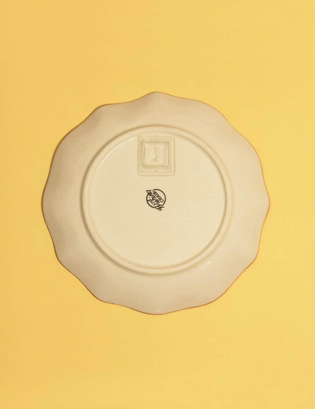 Onward & Upward Handpainted Stoneware Wall Plate