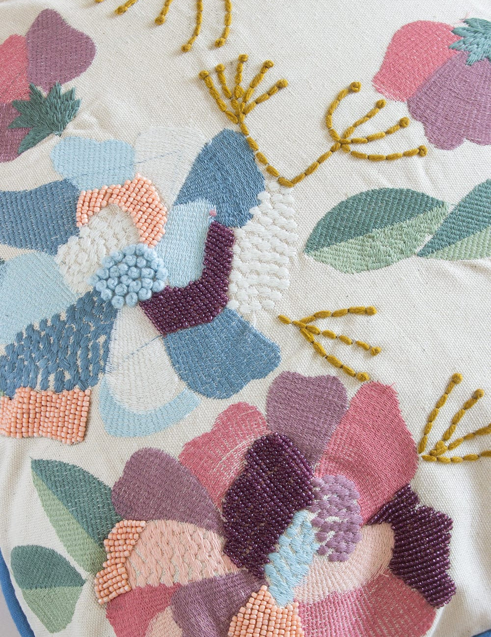 Orly Embroidered Cushion Cover