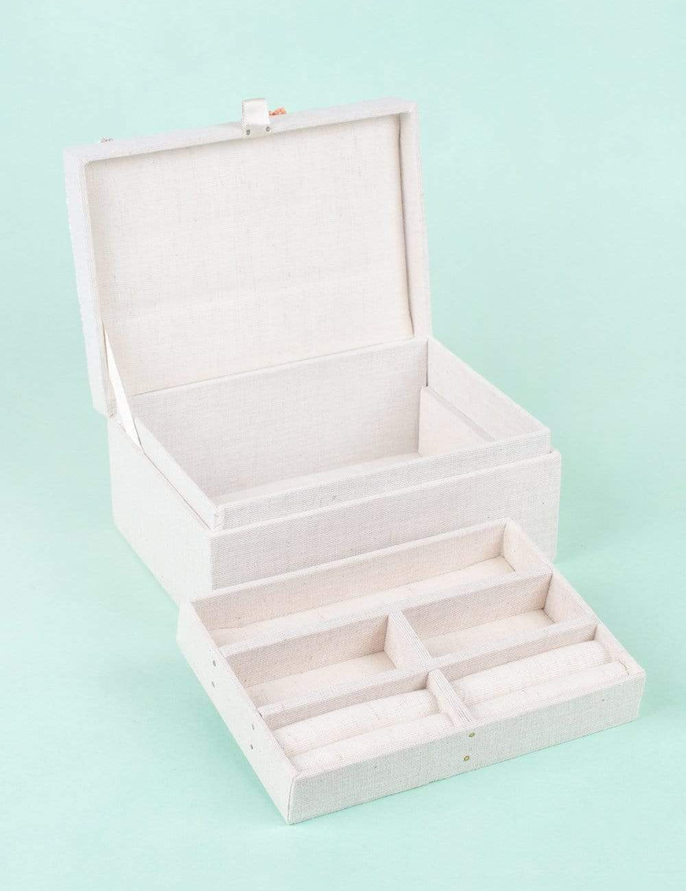 Pastel Rays Jewellery Box
