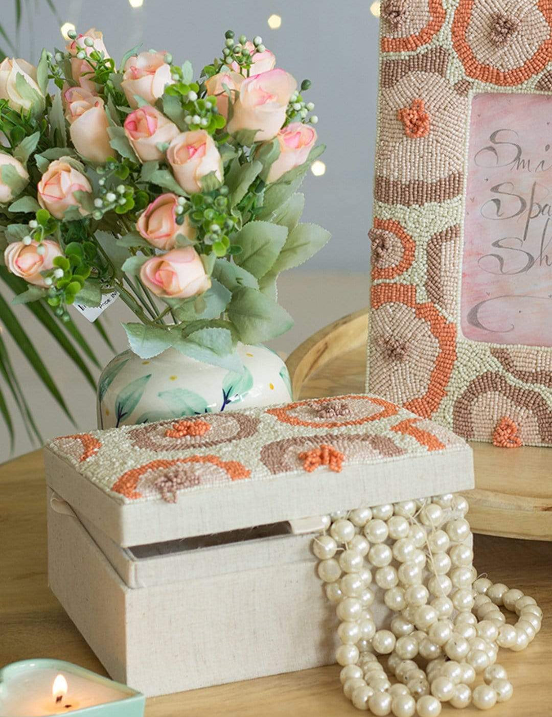 Pastel Rays Jewellery Box