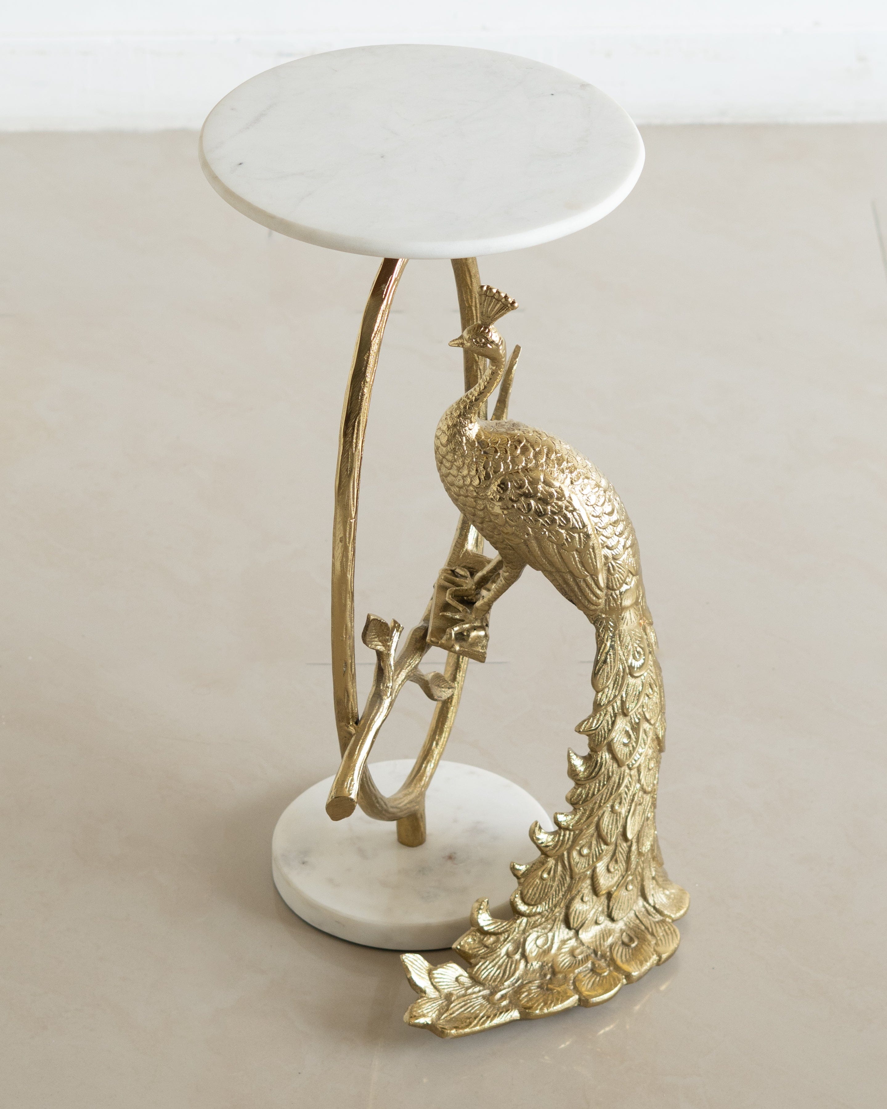 Peacock  Classic Casted Side Table
