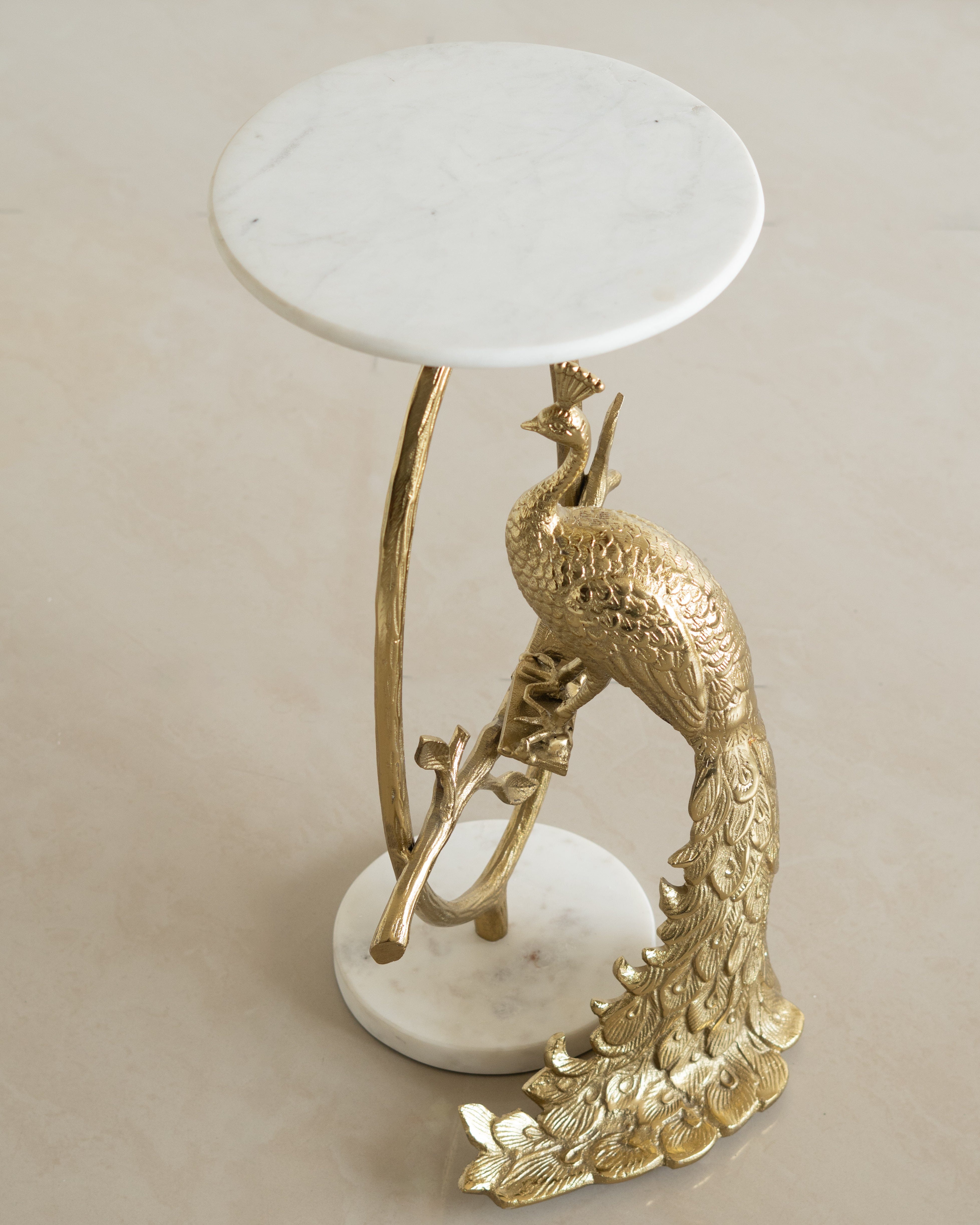 Peacock  Classic Casted Side Table