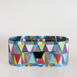 Pearlised Paper Leather 7 in 1 Desk Organiser- Kaleidoscope