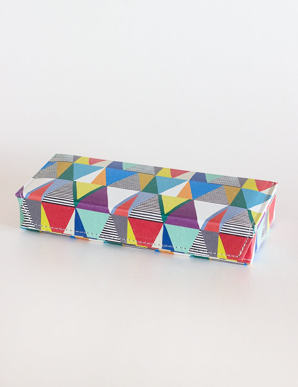 Pearlised Paper Leather Travel Jewelley Box- Kaleidoscope