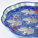 Perch -  Ceramic Chip & Dip Platter with Bowl