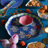 Perch -  Ceramic Chip & Dip Platter with Bowl