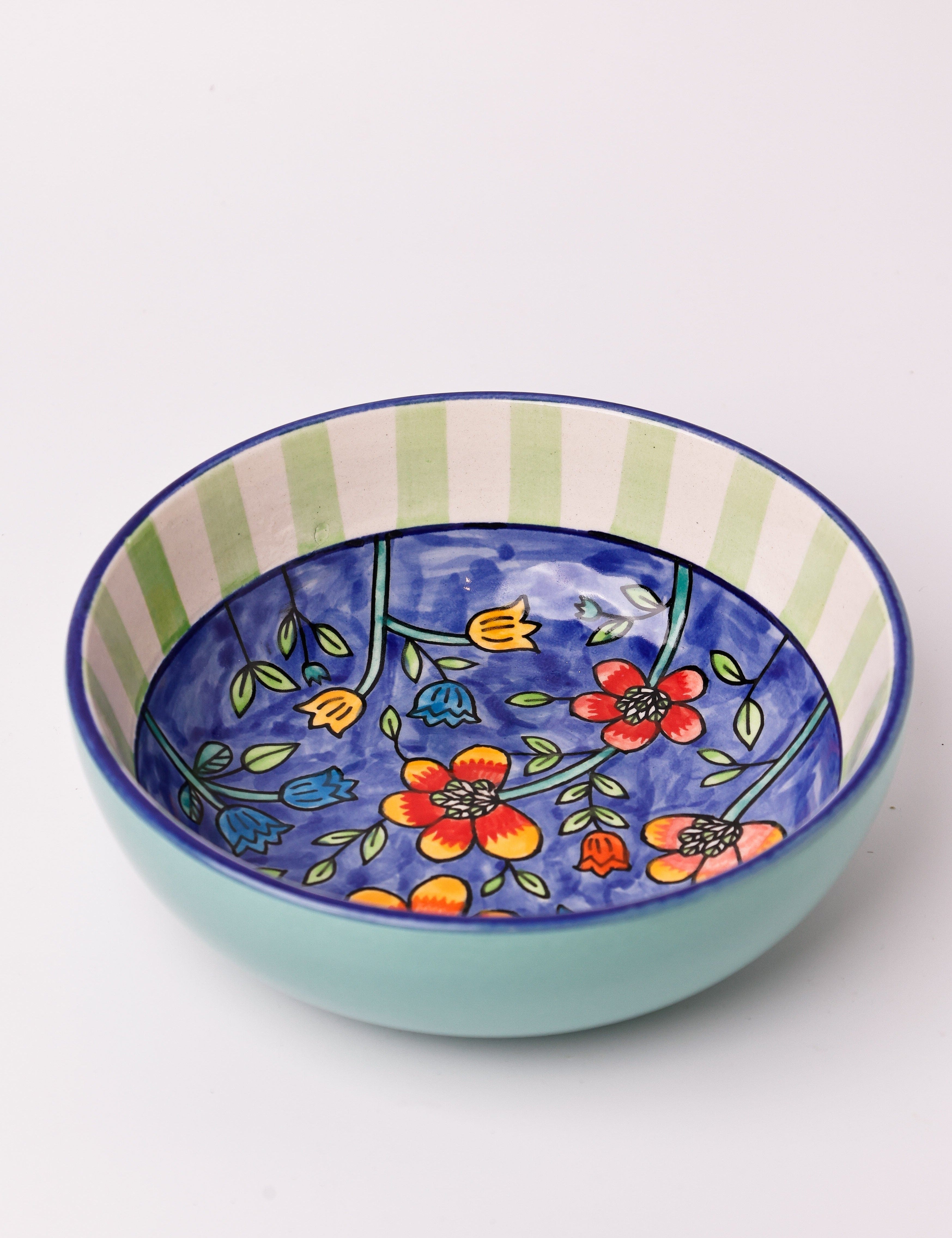 Perch Floral Pasta Bowl & Spoon Rest