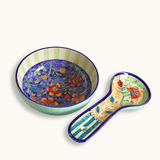 Perch Floral Pasta Bowl & Spoon Rest