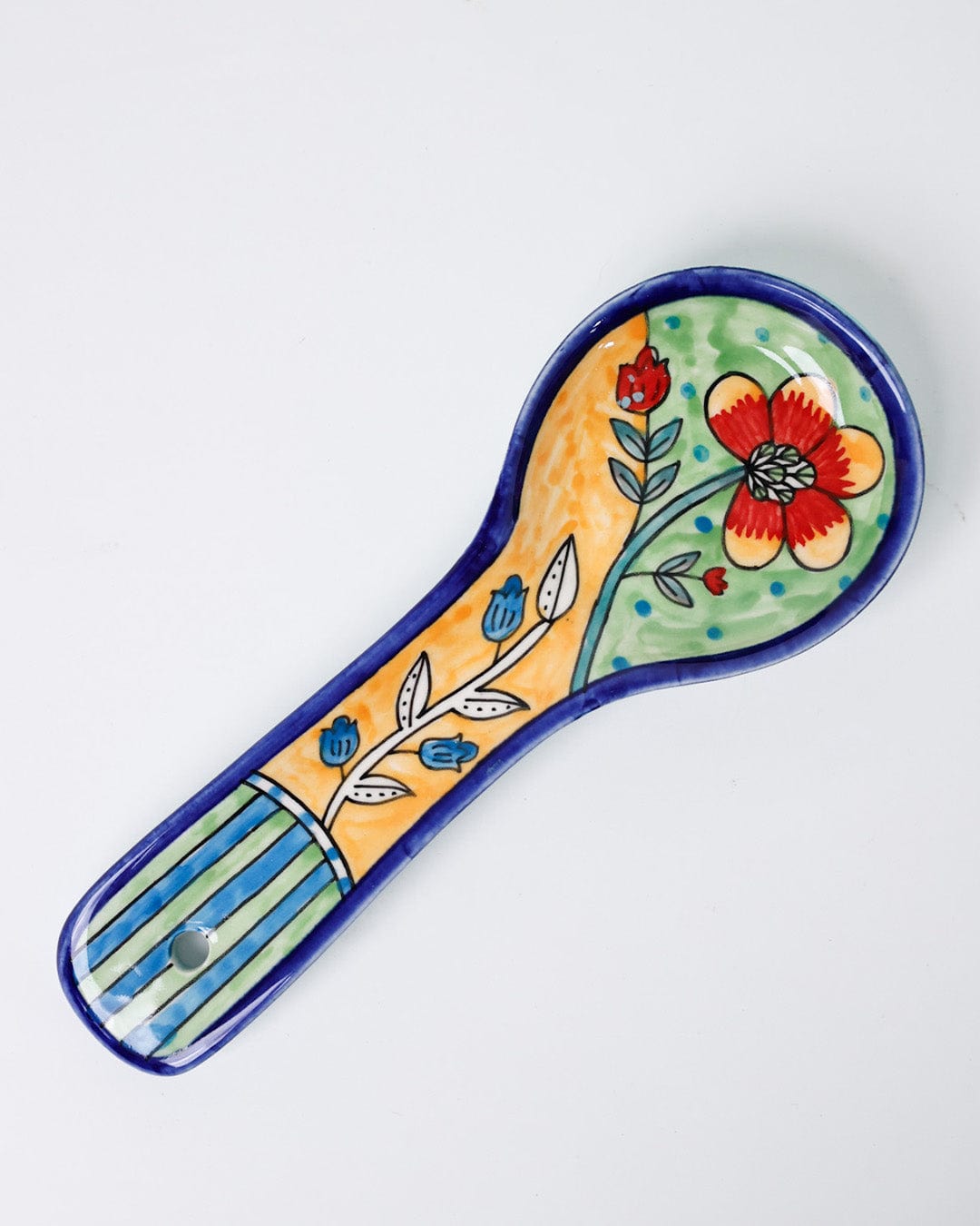 Perch Floral Pasta Bowl & Spoon Rest