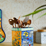 Perch Handpainted Ceramic Cutlery Holder