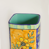 Perch Handpainted Ceramic Cutlery Holder