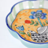 Perch Handpainted Ceramic Mini Flower Platter