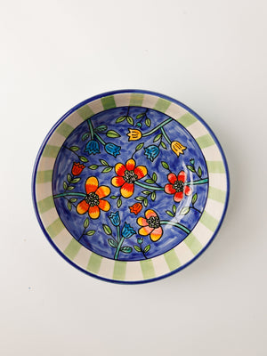 Perch Handpainted Ceramic Pasta Bowl