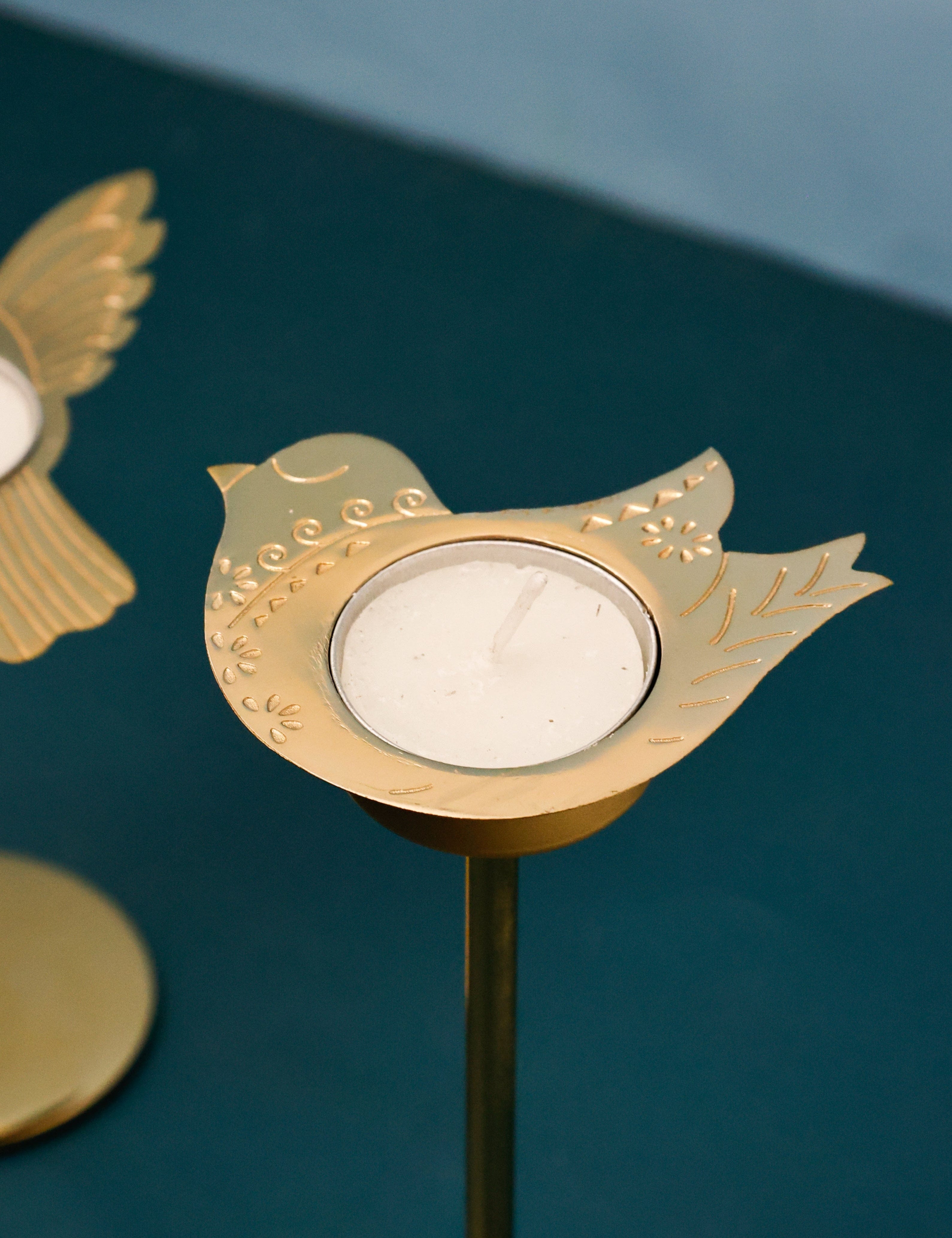 Perch Tealight Holders with Stand Gift Box - Set of 2