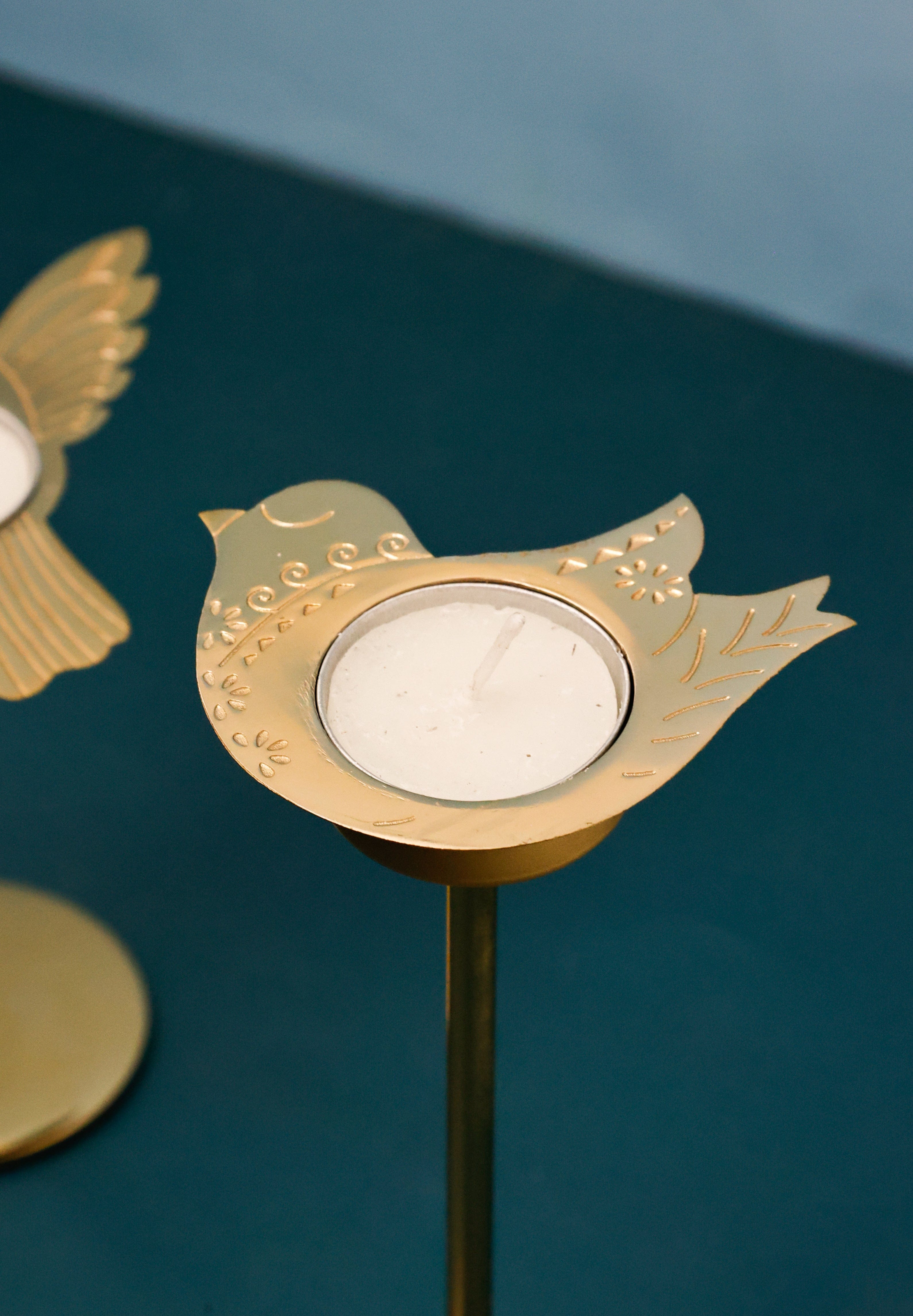 Perch Tealight Holders with Stand Gift Box - Set of 2