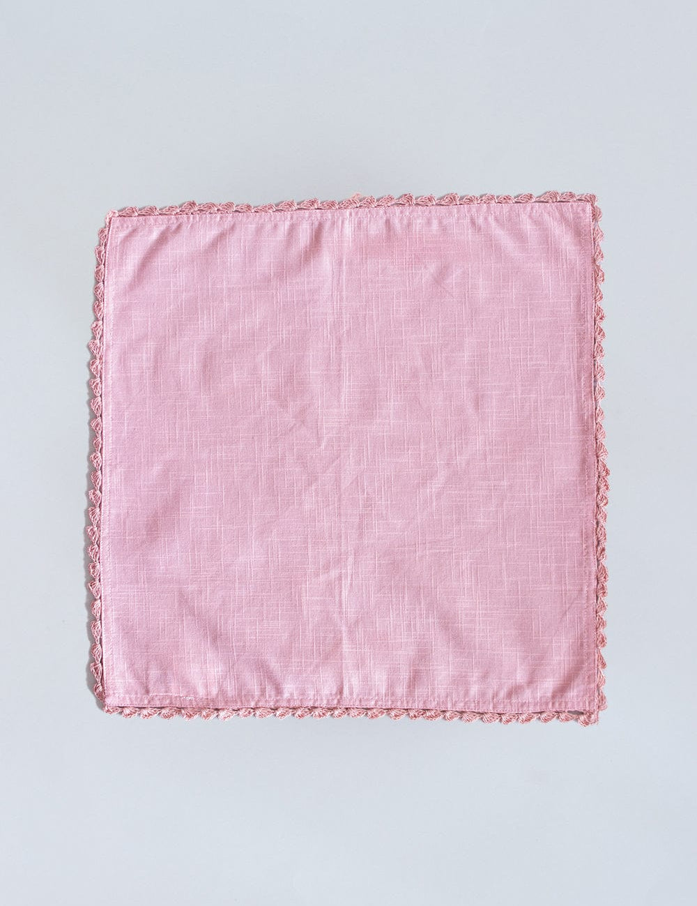 Petal Blush Hand Crochet Napkins - Set of 6