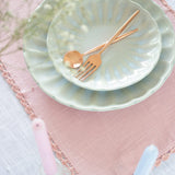 Petal Blush Hand Crochet Placemats - Set of 6