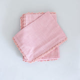 Petal Blush Hand Crochet Placemats - Set of 6
