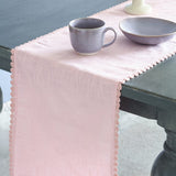 Petal Blush Hand Crochet Table Runner