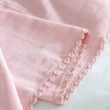 Petal Blush Hand Crochet Table Runner