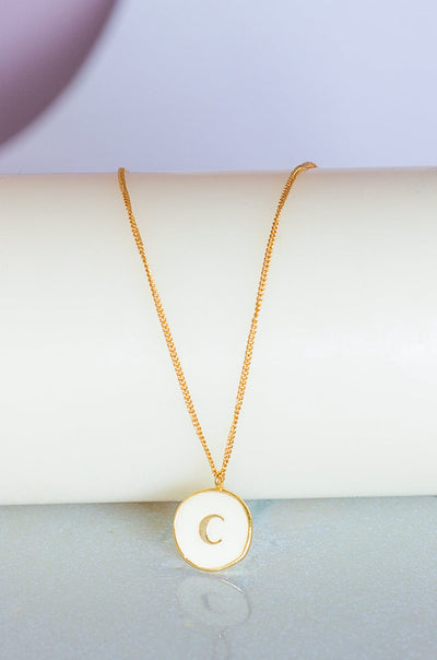 Photoframes & jewellery boxes C Monogram Pendant with Necklace