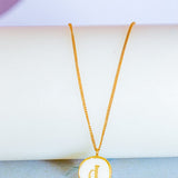 Photoframes & jewellery boxes D Monogram Pendant with Necklace