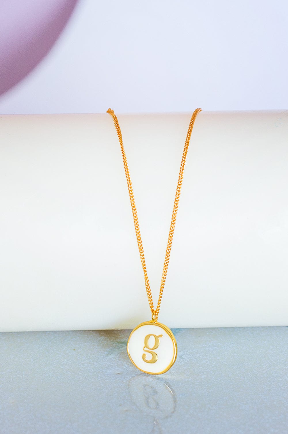 Photoframes & jewellery boxes G Monogram Pendant with Necklace