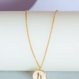 Photoframes & jewellery boxes H Monogram Pendant with Necklace
