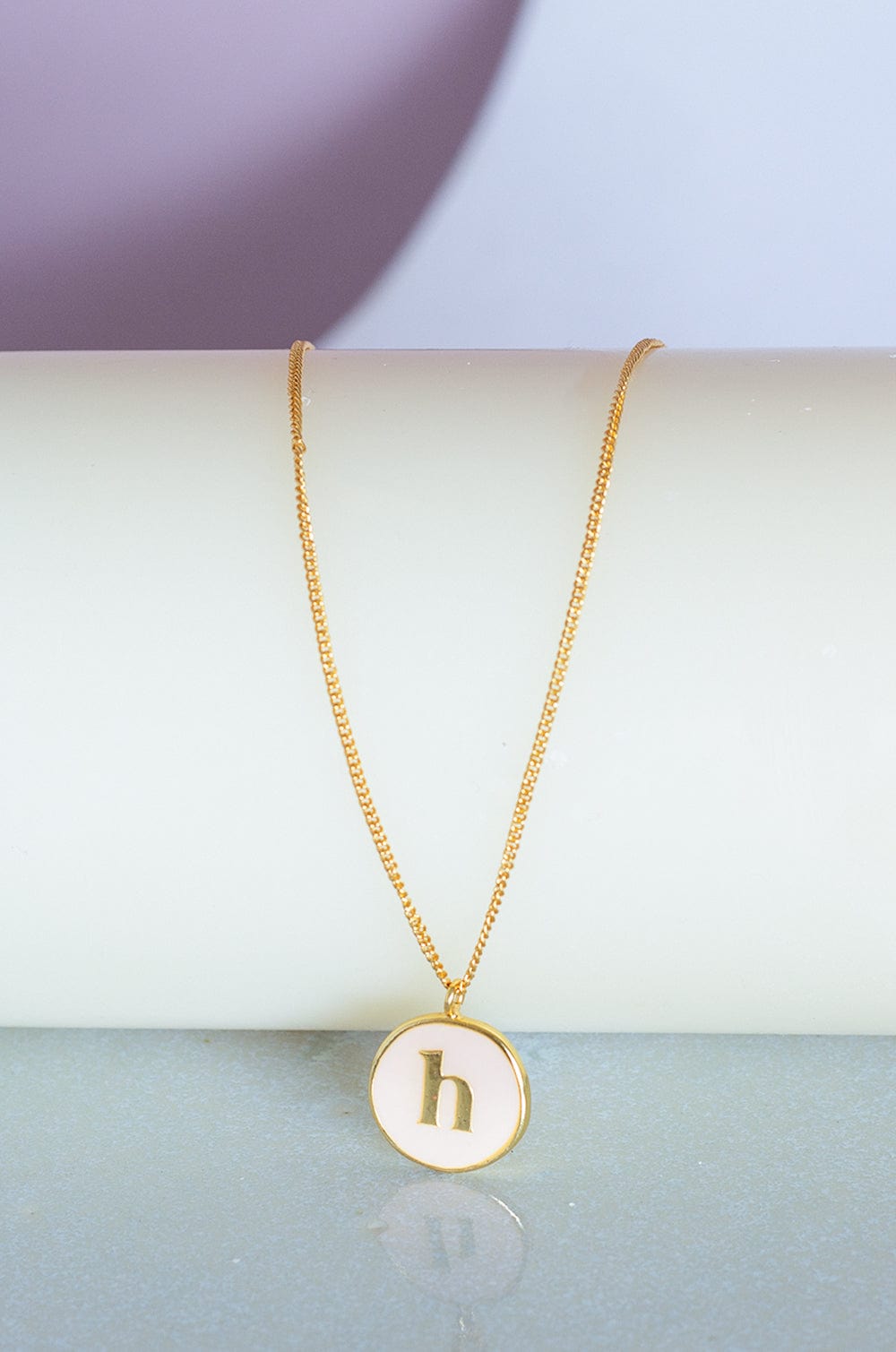 Photoframes & jewellery boxes H Monogram Pendant with Necklace