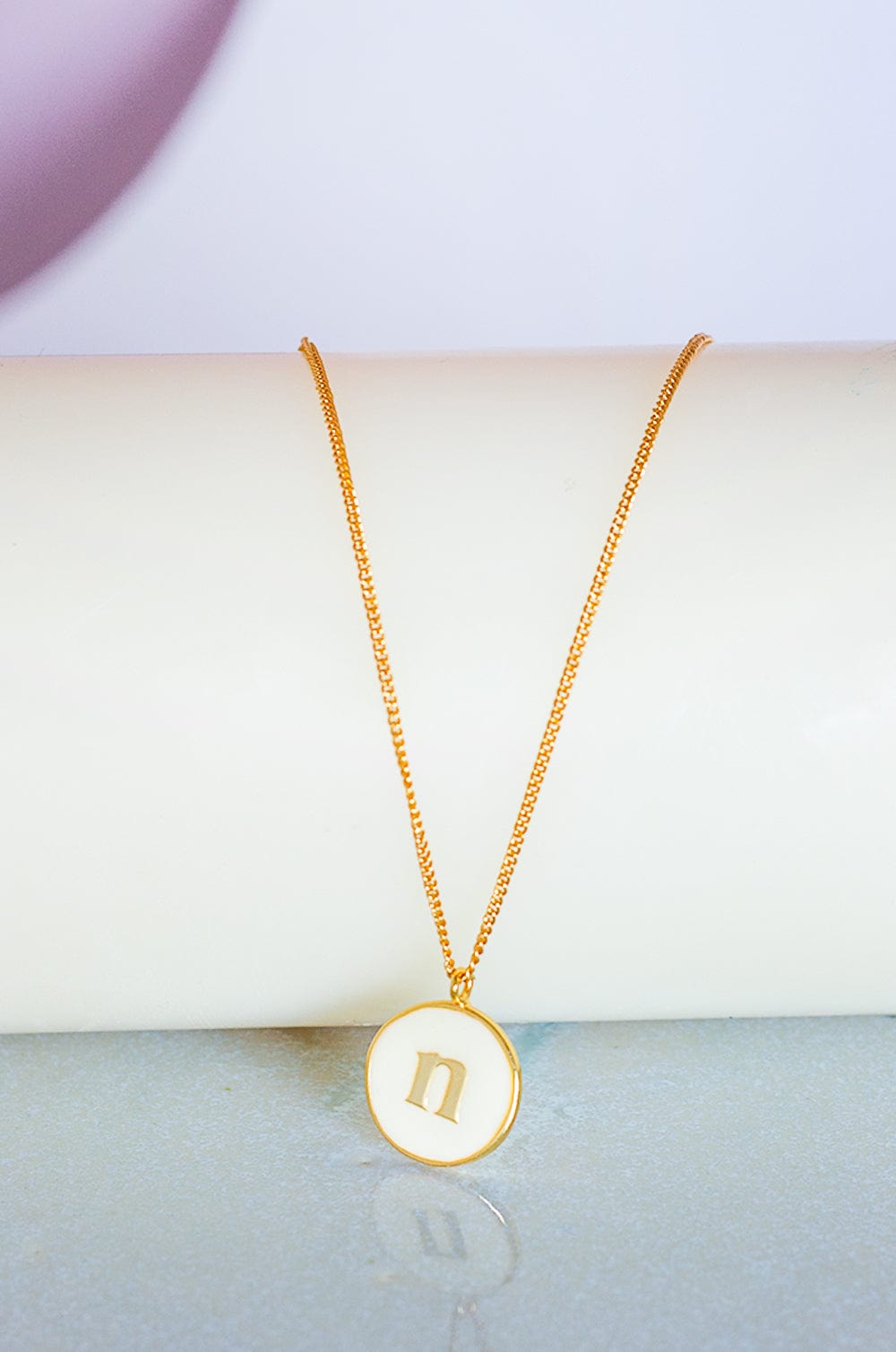 Photoframes & jewellery boxes N Monogram Pendant with Necklace