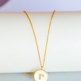 Photoframes & jewellery boxes R Monogram Pendant with Necklace