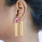 Photoframes & jewellery boxes Somewhere Over The Rainbow Gold Plated Earrings