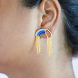 Photoframes & jewellery boxes Somewhere Over The Rainbow Gold Plated Earrings